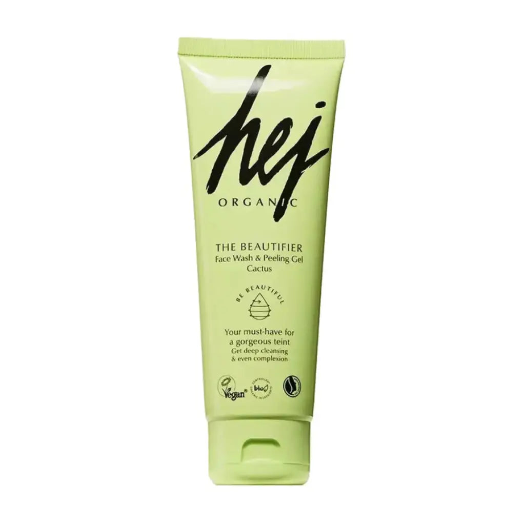 The Beautifier Face Wash & Peeling Gel | 125 ml | hej Organic | V Welt