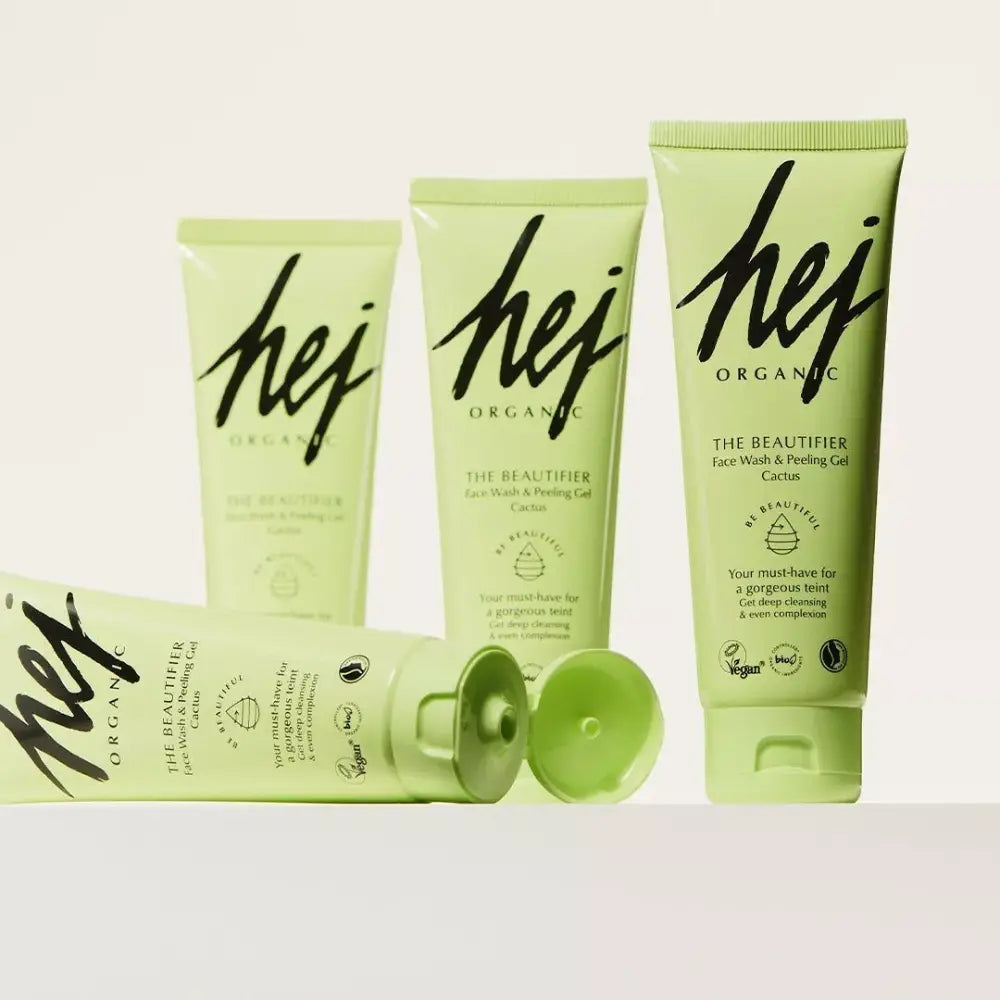 The Beautifier Face Wash & Peeling Gel | 125 ml | hej Organic | V Welt