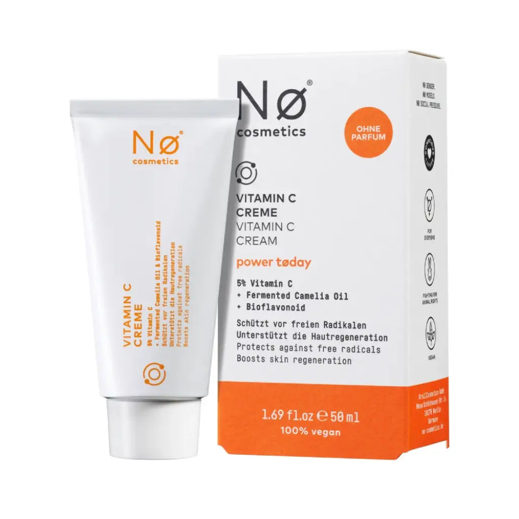 Ø Power Tøday Vitamin C Creme | 50 ml | Nø Cosmetics | V Welt