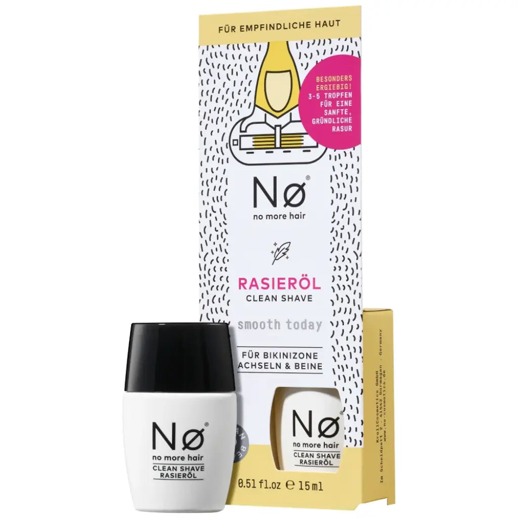 Ø Smooth Today Rasieröl | 15 ml | Nø Cosmetics | V Welt