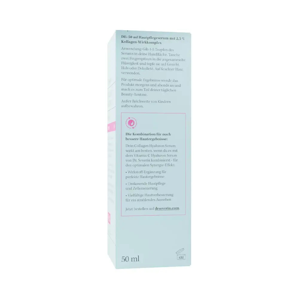 2,5 % Collagen Hyaluron Serum Ultra | 50 ml | Dr. Severin | V Welt