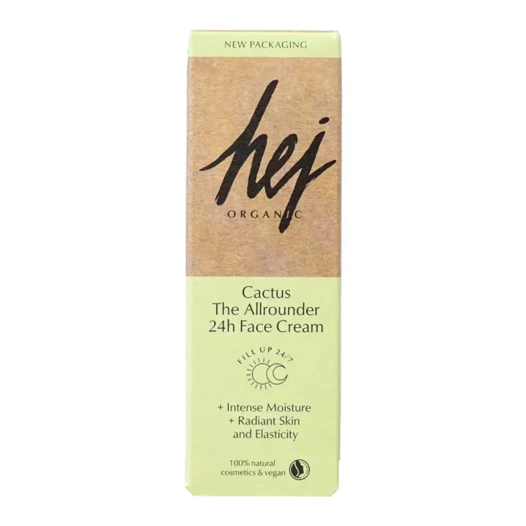 The Allrounder 24h Face Cream Cactus | 50 ml | hej Organic | V Welt